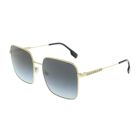 Burberry 0BE3119 11098G Jude Square Full Rim Light Gold Sunglasses for Womens